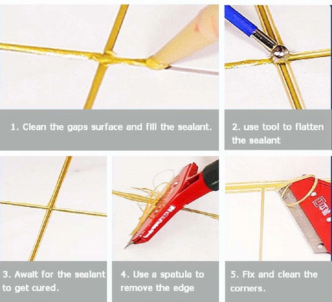 Gns	Tile Grout Glass Epoxy Resin Sealing Resin for Ceramic Two Part Epoxy Sealant Adhesive Glue