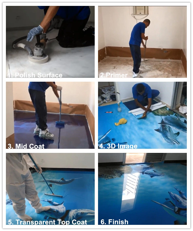 Manufacturer Coatings 3D Floor Epoxy Resin